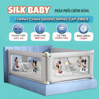 Thanh Chắn Giường cho bé SILK BABY bản Premium nâng cấp