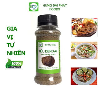 Tiêu Đen Xay Hũ 45g gia vị nấu ăn ngon