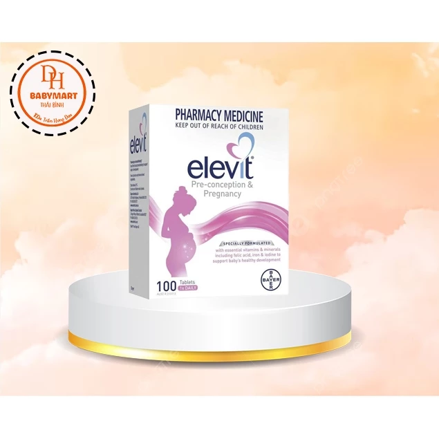 Elevit vitamin cho bà bầu bổ sung dưỡng chất trong thai kì