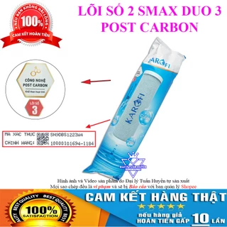 Lõi lưới POST CARBON Karofi chính hãng - SMAX DUO 3 - CTO - Lõi lọc nước