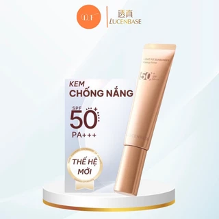 Kem chống nắng phổ rộng SPF 50 PA +++ 3IN1 Light Fit Sunscreen Lucenbase thế hệ mới