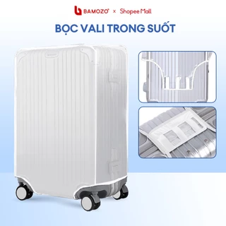 Bọc Vali Trong Suốt Bamozo, Chống Xước Cao Cấp