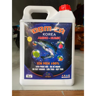 Phân Bón ĐẠM CÁ HỒI KOREA ( Can 5lít )