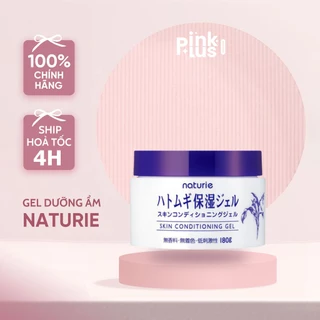 Gel Naturie dưỡng ẩm sáng da chiết xuất ý dĩ Hatomugi Skin Conditioning 180g Nhật Bản