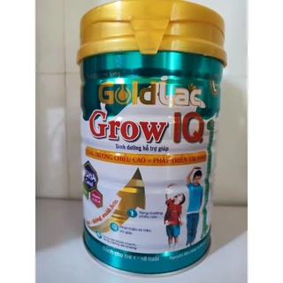 Sữa tăng chiều cao cho trẻ từ 1-18 tuổi Goldlac Grow IQ 900G