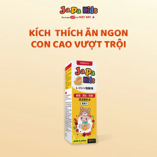 [ Mua 11 Tặng 5 ] Japa Kids Kích Thích Ăn Ngon, Tăng Chiều Cao Cho Bé Từ 0 Tháng Tuổi 100ml