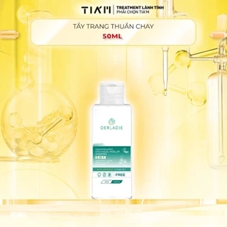 [HB GIFT] Tẩy Trang Tia'm Derladie Vegan Sạch Sâu, Cải Thiện Lỗ Chân Lông 50ml