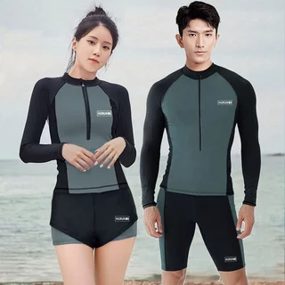 Đồ bơi, đồ lặn nam nữ dài tay chống nắng phong cách Hàn Quốc dễ mặc