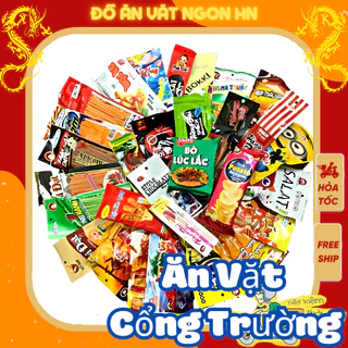 Tăm cay que cay bim bim snack ăn vặt cổng trường giá rẻ