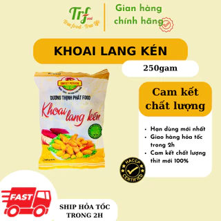 Khoai lang kén gói 250g chiên, rán ăn vặt, tiện lợi, dễ làm tại nhà [HN giao hỏa tốc]