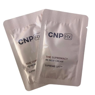 [Combo 50 gói = 50ml] Kem Dưỡng Trẻ Hóa Cnp Rx The Supremacy Re-new Cream Supreme Lift  ohuiminisample