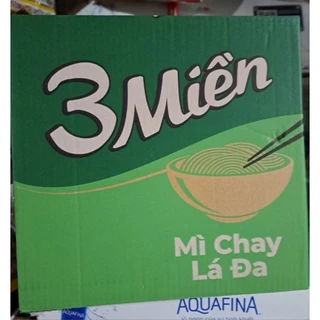 Mỳ chay lá đa 3 Miền thùng 30goi