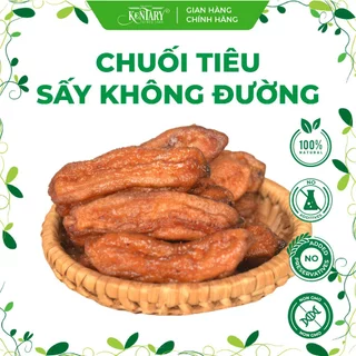 Chuối Tiêu Sấy Dẻo Không Đường Kentary - Ngừa Ung Thư - Vị Ngọt Đậm Đà - Túi 100g