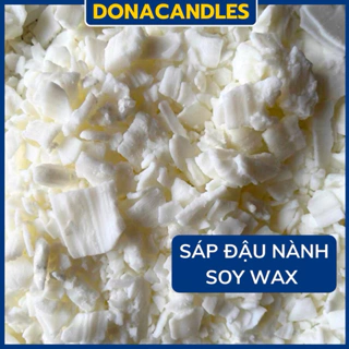 [Rẻ nhất sàn] 1KG Sáp đậu nành làm nến Natural soy wax, nguyên liệu làm nến handmade
