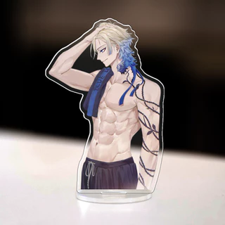 Mô hình Standee Anime BLUE LOCK KAISER MANGA phụ kiện trang trí dễ thương, để bàn học