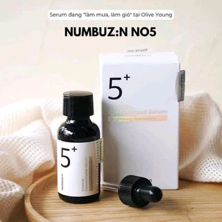 Serum Numbuzin No5+ Vitamin Concentrated - Trắng da, căng bóng, ngăn ngừa lão hóa