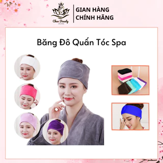 Băng Đô Quấn Tóc, Băng Đô Quấn Đầu Spa 10cm, Đủ Các Màu Xinh Xắn.