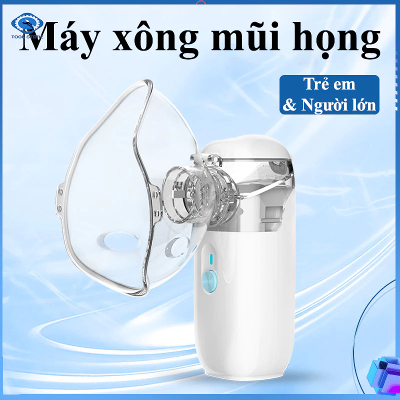 Máy Xông Mũi Họng Khí Dung Cao Cấp N5 Đa Năng 3 trong 1 Cho Bé Và Người Lớn Máy Thở Khí Dung Cầm Tay Nhỏ Gọn Tiện Lợi