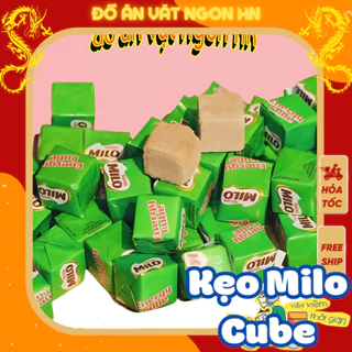 Đồ ăn vặt kẹo milo cube cacao thái lan 100 viên 275g ăn vặt ngon hấp dẫn giá rẻ