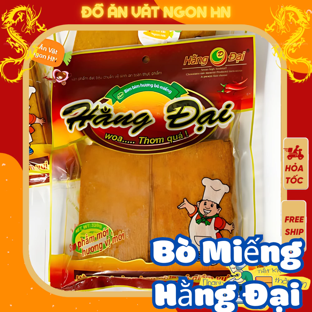 Bò miếng hằng đại que cay ăn vặt cổng trường giá rẻ