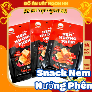 Snack nem nướng phên 10 gói ăn vặt ngon cổng trường giá rẻ