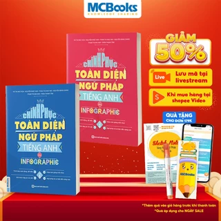 Sách - Combo Chinh phục toàn diện Ngữ pháp tiếng Anh bằng Infographic