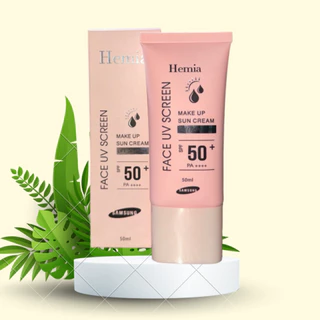 Kem chống nắng HEMIA dành cho mặt ( Hemia Hàn Quốc ) Hemia MaKe Up Sun Cream 50ml
