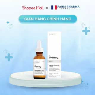 Tinh Chất Dưỡng Mắt Caffeine Solution 5% + EGCG - Giảm Quầng Thâm Và Bọng Mắt Hiệu Quả 30ml The Ordinary