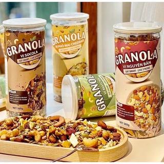 Granola siêu hạt thơm ngon giảm cân không đường Hy Hy Healthy