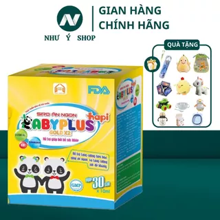 Siro Ăn Ngon Baby Plus Hỗ Trợ Bé Ăn Ngon Miệng Hết Biếng Ăn Tăng Đề Kháng Dễ Uống Hộp 30 Gói