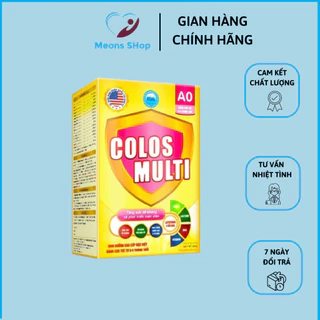 Sữa non Colos Multi A0 hộp 350g chính hãng ( 25 túi x 14gr) - Chuyên biệt cho trẻ biến ăn Hàng Chính Hãng