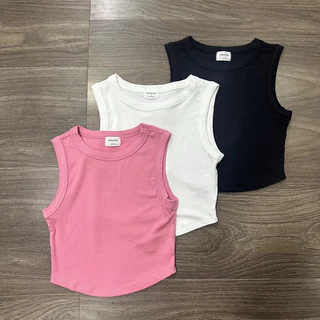 Áo tank croptop lai bầu