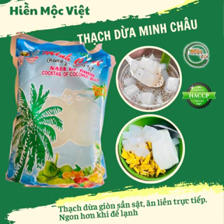 Thạch dừa ăn liền Minh Châu đặc sản Bến Tre túi 1kg siêu rẻ