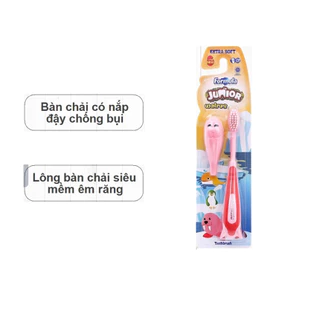 Bàn chải cho bé trên 3 tuổi Formula Junior Walrus lông siêu mềm