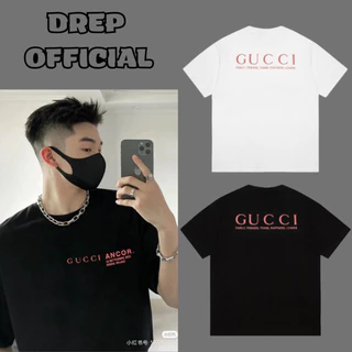 Áo thun GUCCI mẫu mới 2024 chất cotton 100% siêu dày dặn , hàng chuẩn fomr cao cấp tag mác đầy đủ DREP OFFICIAL