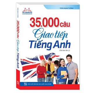 Sách - The Langmaster - 35000 câu giao tiếp tiếng Anh(bìa mềm)