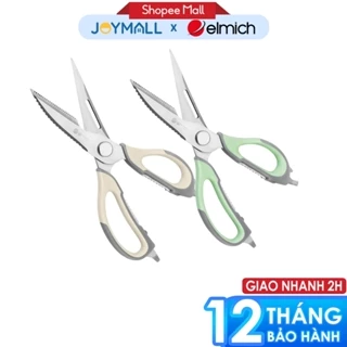 Kéo nhà bếp đa năng Elmich Diamond EL8409, Hàng chính hãng, khóa chốt thông minh - JoyMall