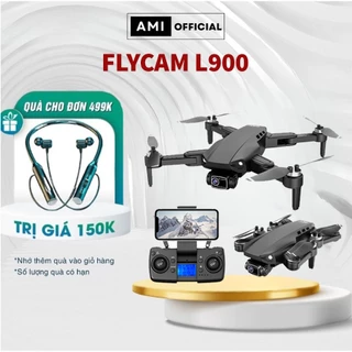 Flycam L900 PRO máy bay điều khiển từ xa camera 1080p dung lượng pin lớn định vị GPS 12 tháng BH