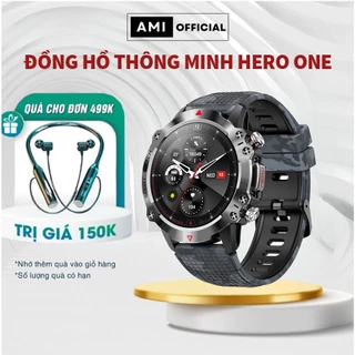Đồng Hồ Nam, Smart watch Hero One Pro Thiết Kế Thể Thao Kết Nối bluetooth thông minh nghe gọi bảo hành 12 tháng