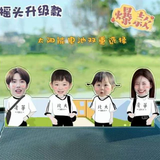 Standee Lắc Đầu Gia Đình, Nhóm Bạn Thân Ghép Mặt In Theo Yêu Cầu Chibi Cute Trang Trí Bàn Học, Bàn Làm Việc