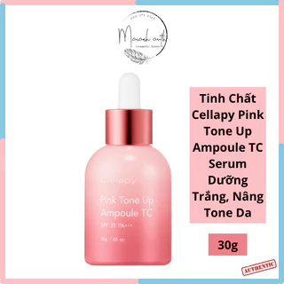 TINH CHẤT CELLAPY PINK TONE UP AMPOULE -  CHỐNG NẮNG CĂNG BÓNG NÂNG TONE DA  30ML