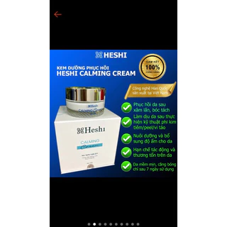 Kem dưỡng phục hồi da Heshi Calming Cream 30g tái tạo phục hồi da sau liệu trình Peel, laser, lột tẩy, dùng sai mỹ phẩm