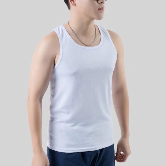 ComBo 5 Áo BA LỖ nam Cotton trắng trơn mặc lót trong sơ mi trung niên LEDATEX 3 Lỗ dệt kim đông xuân cao cấp