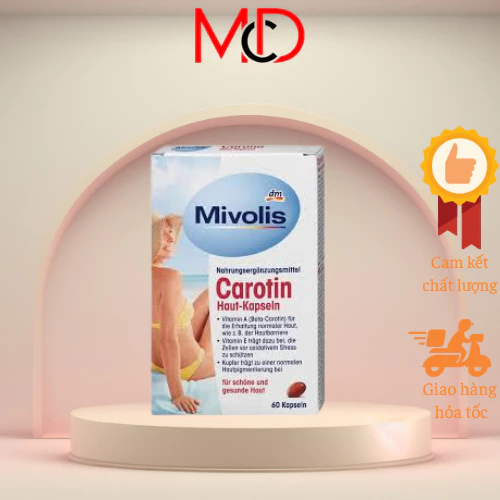 V i ê n u ố n g chống nắng Carotin Đức