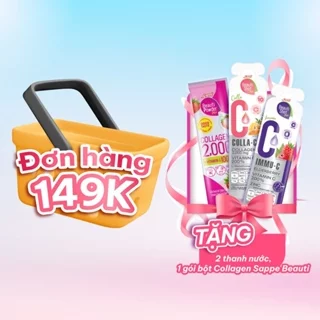 [QUÀ TẶNG XỊN XÒ 137 DEGREES] Collagen Sappe Beauti Thương Hiệu Thái Lan Dưỡng Ẩm Mịn Màng Chống Nắng Hiệu Quả