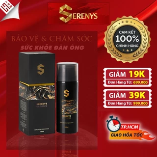 Dung dịch vệ sinh nam Serenys Optimus - Sản Phẩm Cao Cấp Hỗ Trợ Trẻ Hóa Vùng Kín, Khử Mùi, Diệt Khuẩn(Dung Tích - 120ml)