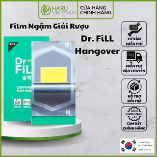 Hộp 10 Film Ngậm Giải Rượ.u Dr. FiLL Hangover - Film Ngậm Bổ Sung Vitamin C và Các Khoáng Chất Cho Cơ Thể HH00276