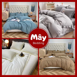 Bộ chăn ga gối Cotton Tici Bèo MÂY BEDDING - Bo chun theo yêu cầu - Đủ kích thước nệm