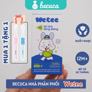 Combo 2 Xịt Chống Sâu Răng WETEE Cho Bé Từ 6 Tháng Tuổi,Giúp Làm Sạch Và Bảo Vệ Men Răng,Ngừa Sâu Răng