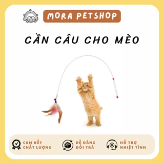 Cần Câu Mèo Dây Thép - Đồ chơi cho mèo cưng